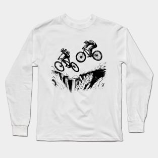 Bike Chase Long Sleeve T-Shirt